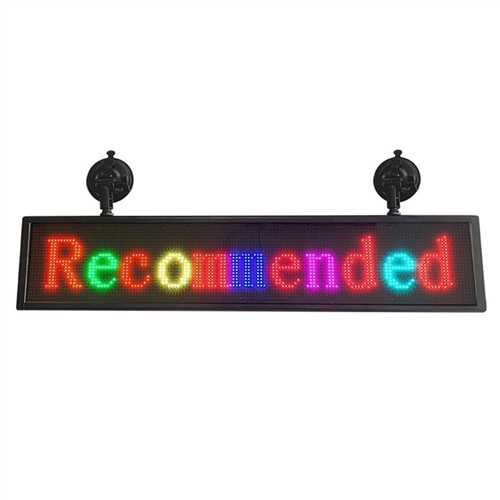 LED-automärkide ekraan